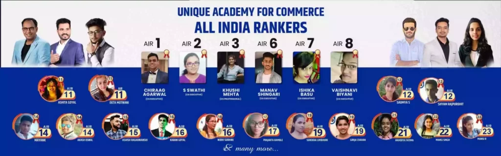 Top 10 Best Company Secretary CS Classes In India. Unique Academy For Commerce